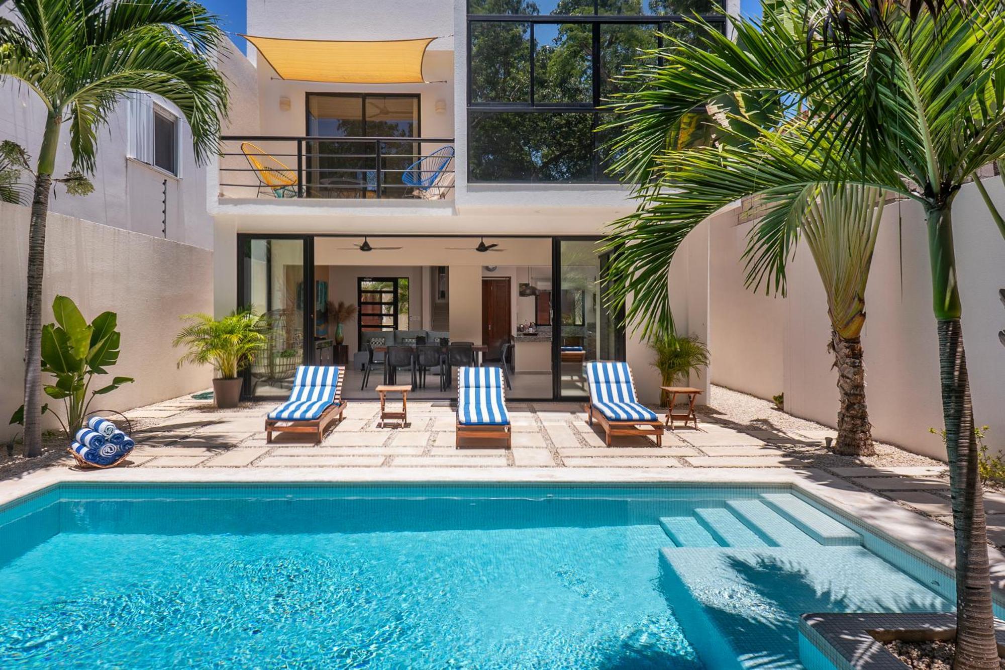 Wonderful Tropical Home 3Br, Garden, Private Pool. Tulum Ngoại thất bức ảnh